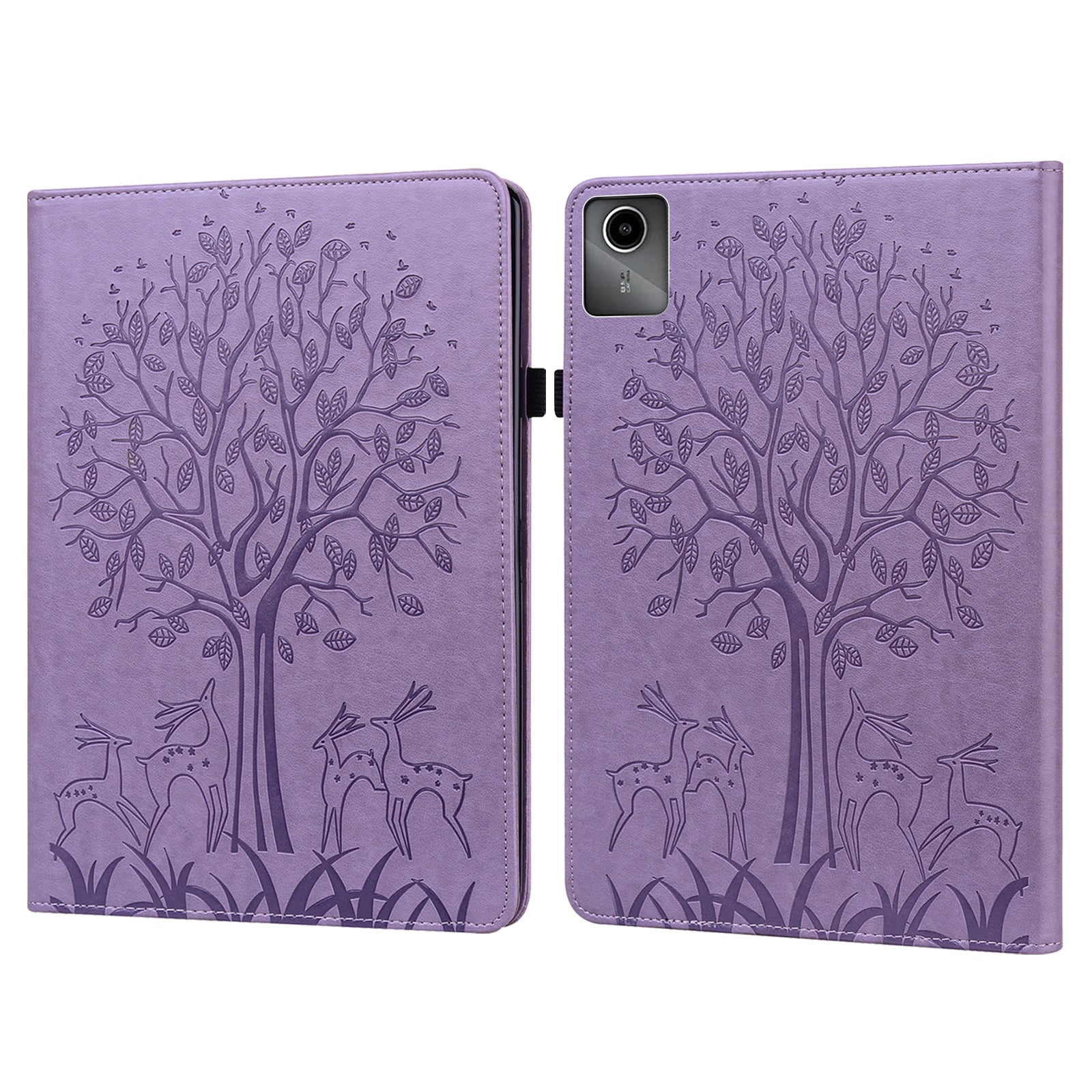 For Lenovo Tab M11 / Xiaoxin Pad 11 2024 Leather Case Tree Deer Pattern Stand Tablet Cover For Lenovo Tab M11 / Xiaoxin Pad 11 2024 Leather Case Tree Deer Pattern Stand Tablet Cover